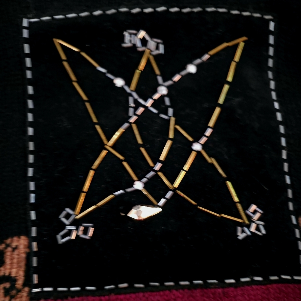 π£ Vintage 90's Carole Little Coogi Knit Wool Sweater Unique Detail Beaded M π - Picture 5 of 7